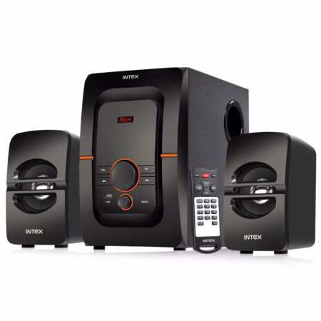 Intex 2.1 Bang Plus FMUB OS 54 W Bluetooth Home Theatre?(Black, 2.1 Channel)