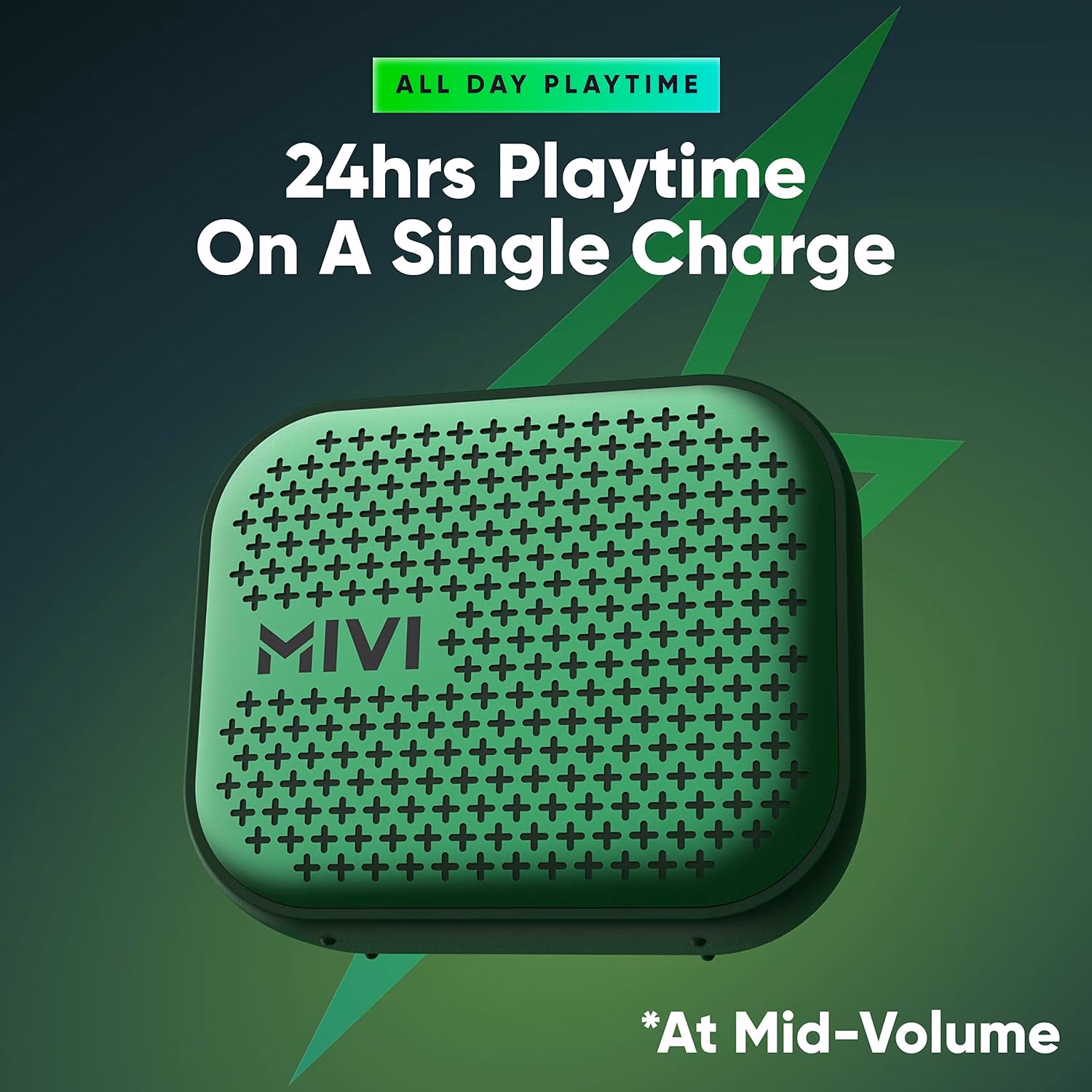 Mivi Roam2 5 W Bluetooth Speaker?(Green, Mono Channel) - Image 4