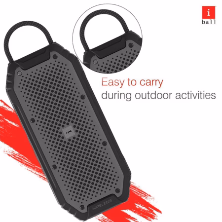 iball Musi Rock 16 W Bluetooth Speaker?(Black, Stereo Channel)