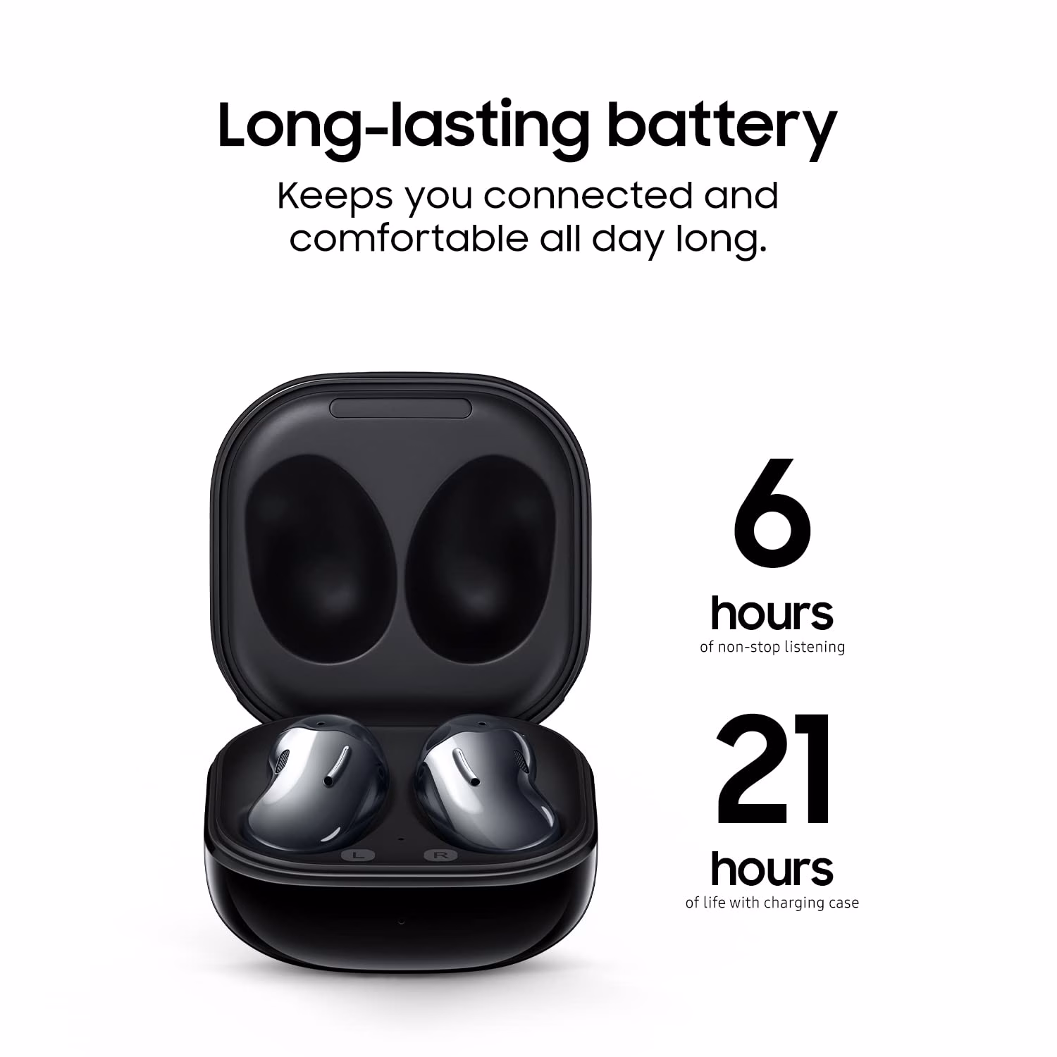 SAMSUNG Galaxy Buds Live Bluetooth Headset??(Mystic Black, True Wireless) - Image 4