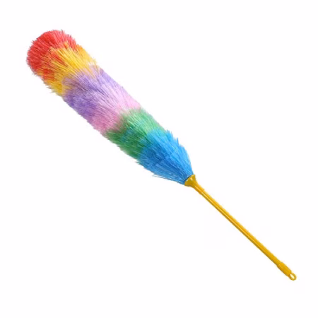 Seasons Multipurpose Microfiber PP Static Duster for Glass, Fan, AC, Car Dashboard/Seat, TV, Fridge,Printer etc Cleaning Brush with Light Weight Durable Handle