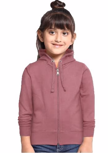 Girl's Cotton Onion Hooded Sweatshirt