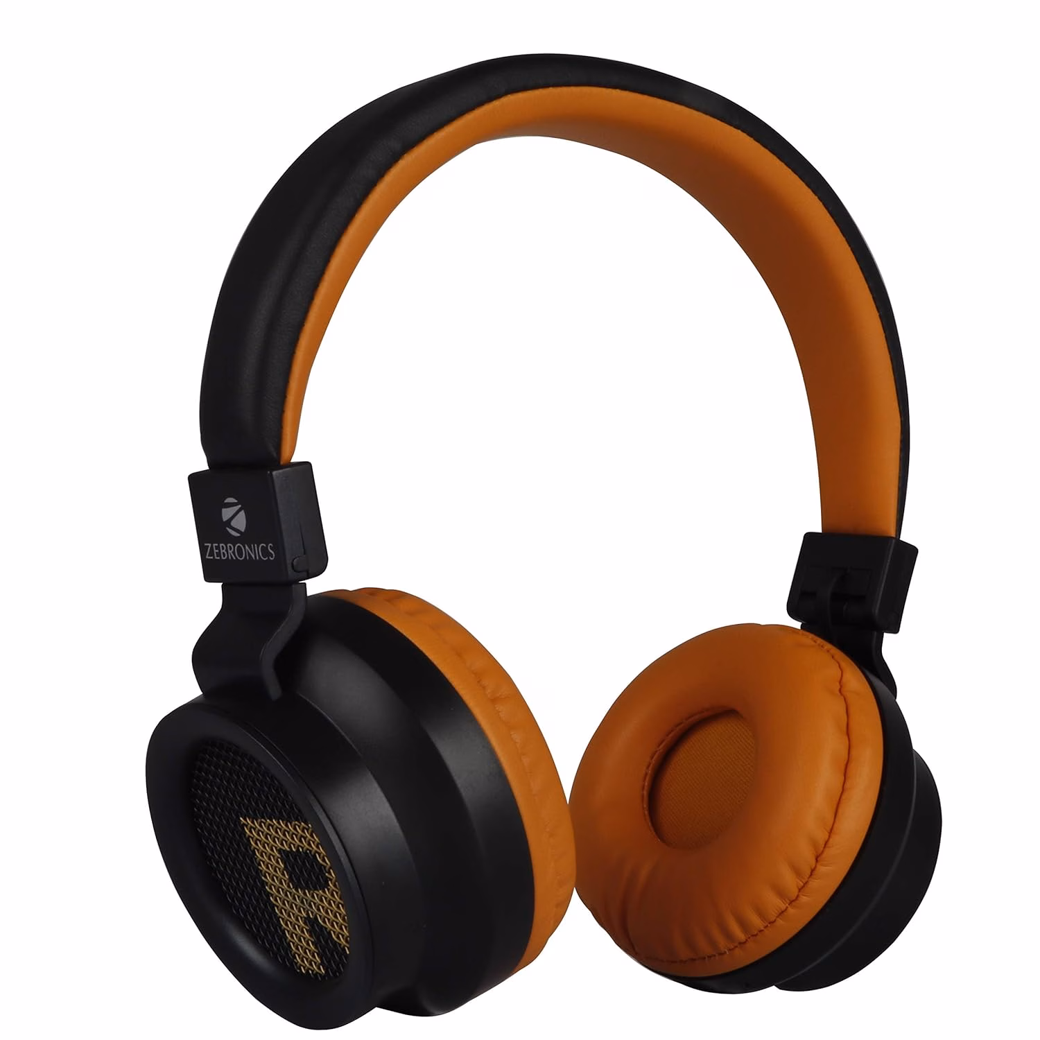 ZEBRONICS ZEB-BANG Bluetooth Headset??(Orange, On the Ear)