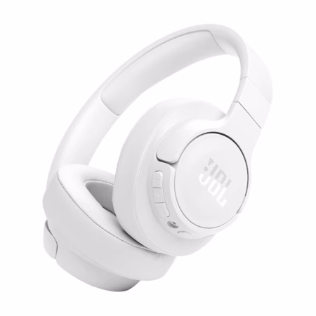 JBL Tune 770NC Active Noise Cancelling, 70Hr Playtime, Fast Pair & Multi Connect Bluetooth Headset??(White, On the Ear)