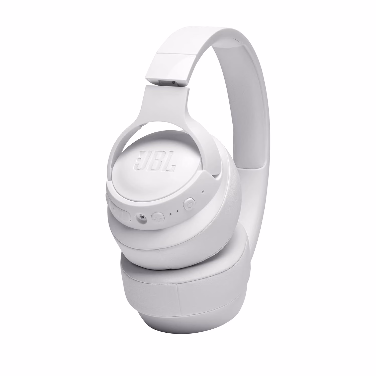 JBL Tune 760NC Active Noise Cancelling, 50 Hr Playtime, Fast Pair & Multi Connect Bluetooth Headset??(White, On the Ear) - Image 3