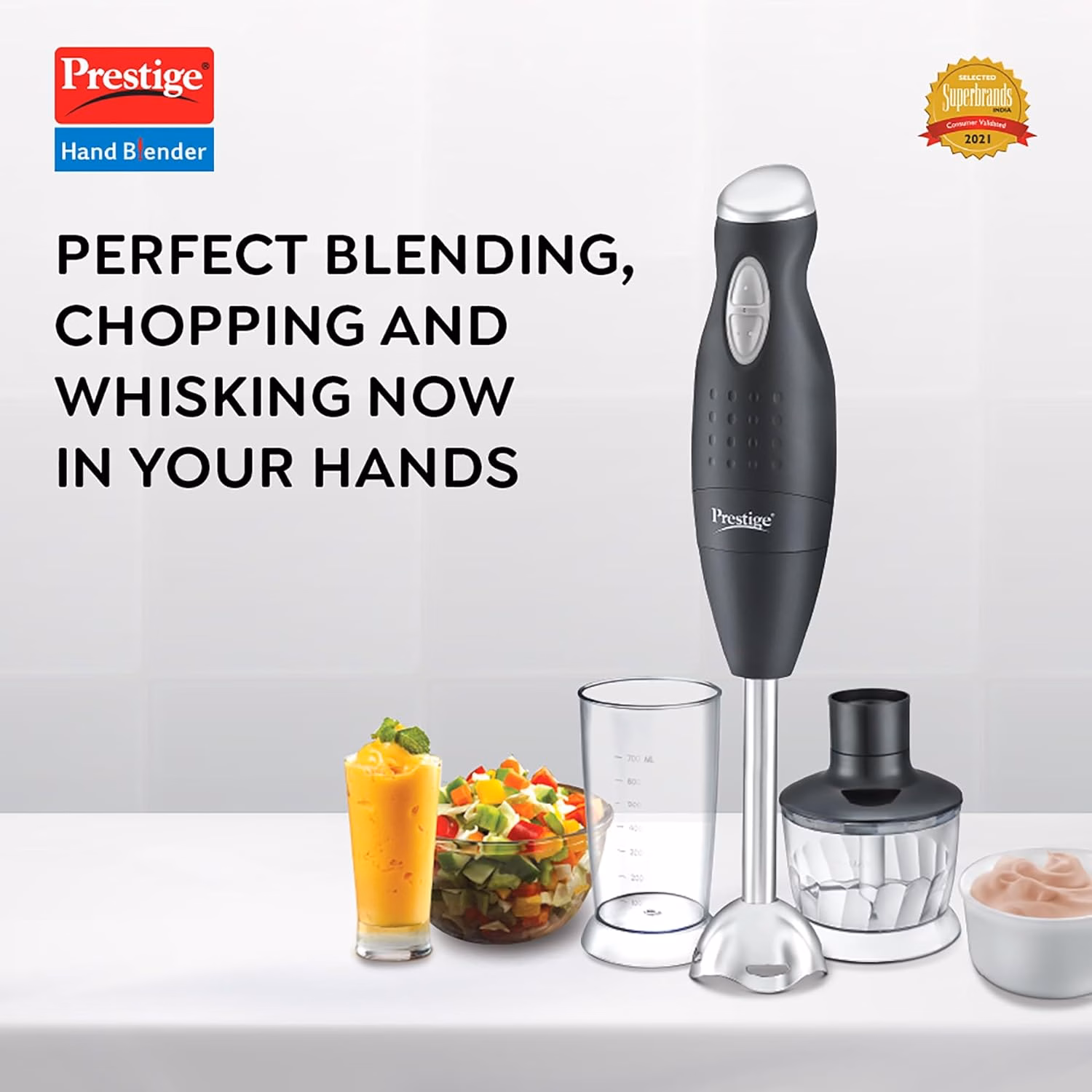 Prestige PHB 6.0 200 W Hand Blender?(Black) - Image 3