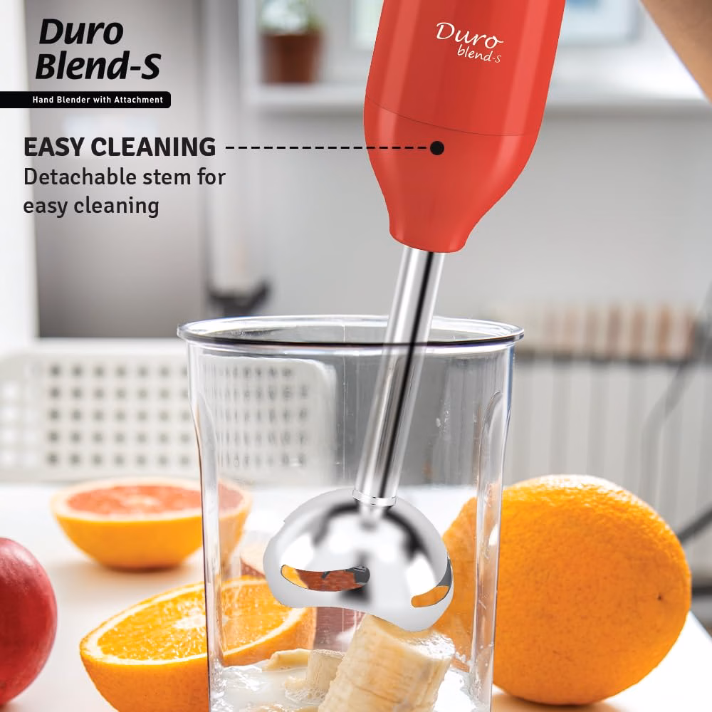 Havells duro blend s with chopper 300 W Chopper, Hand Blender?(Red) - Image 4
