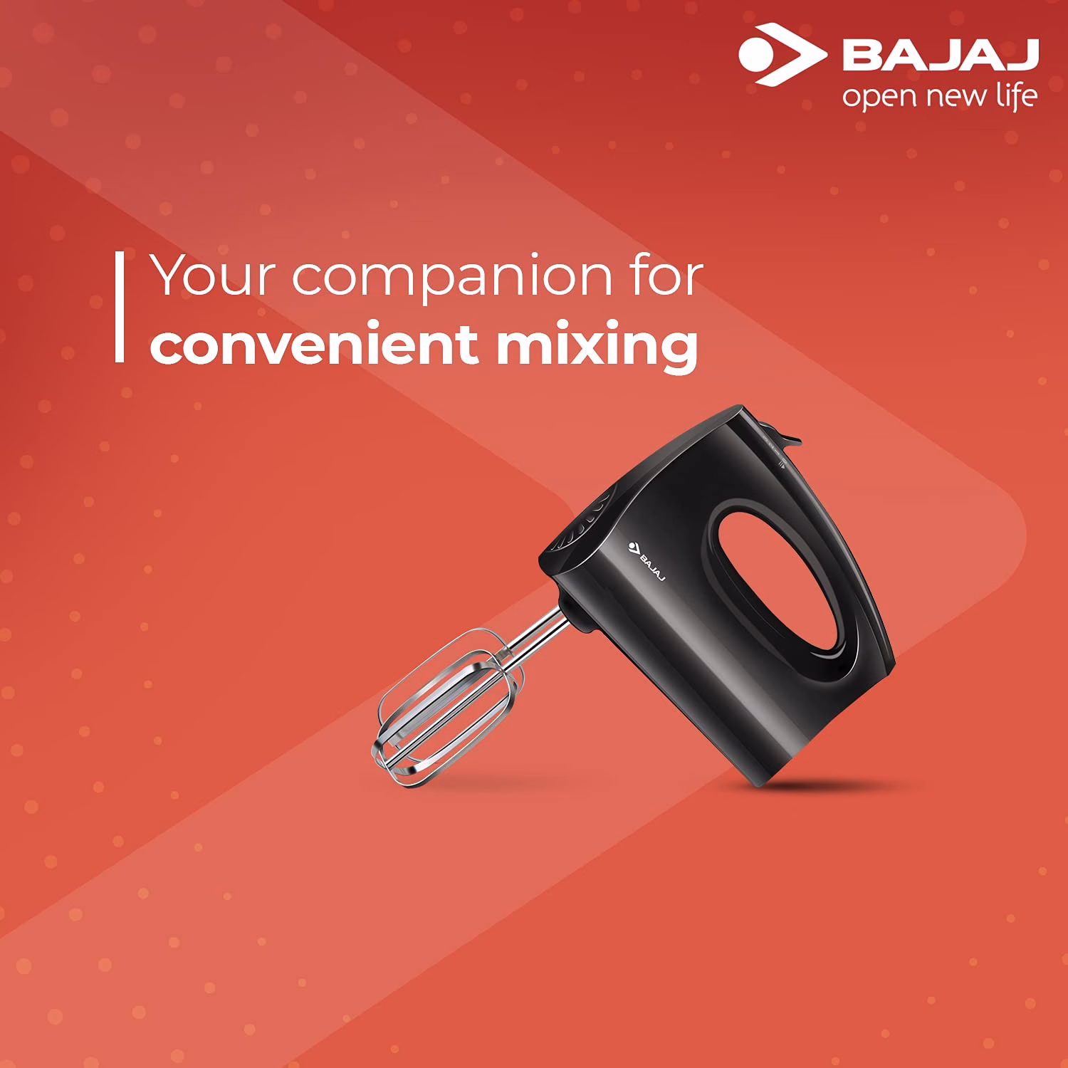 Bajaj by Bajaj Electrical Majesty HM01 250 W Hand Blender?(Black) - Image 4