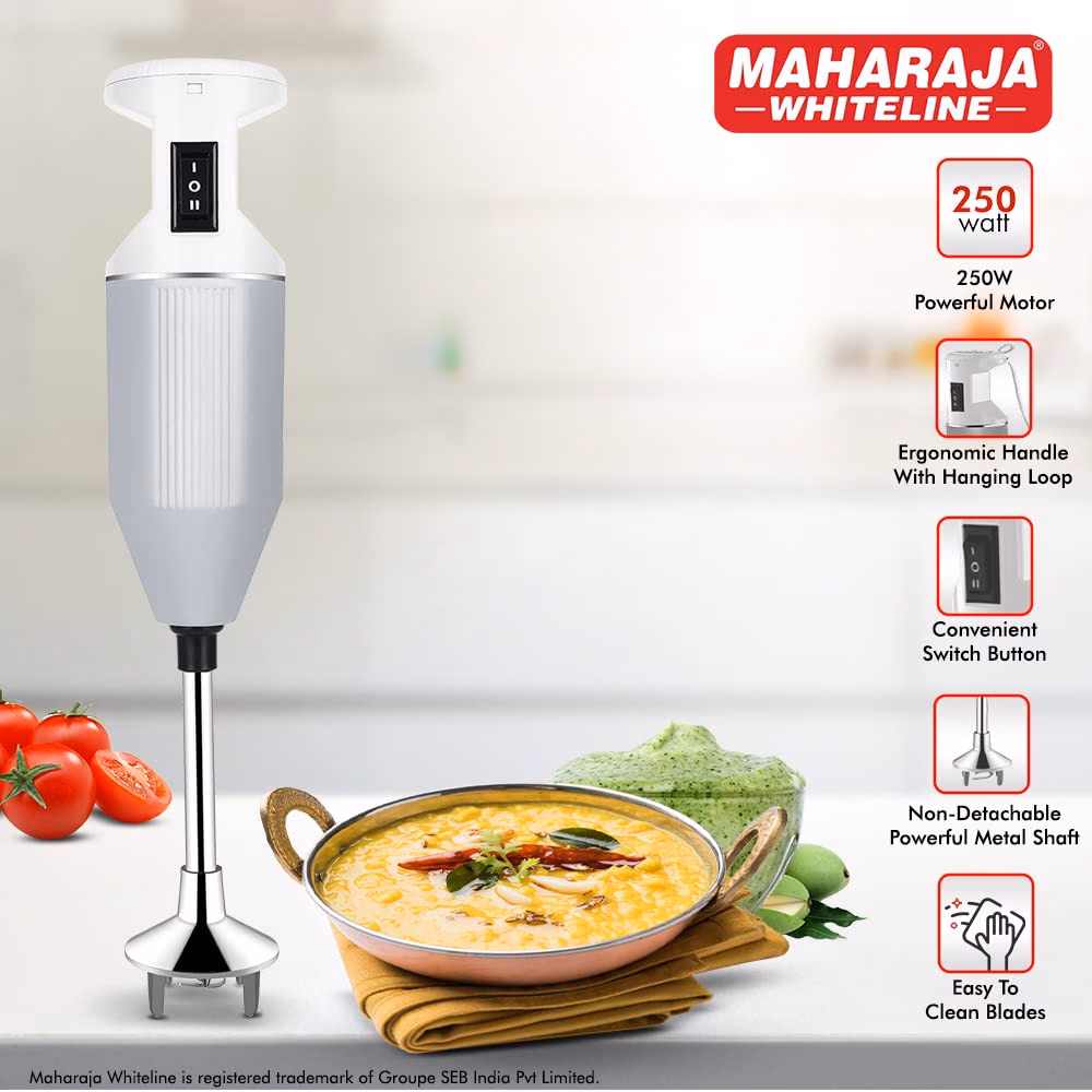 Maharaja Whiteline HB-141 250 W Hand Blender?(Grey) - Image 4