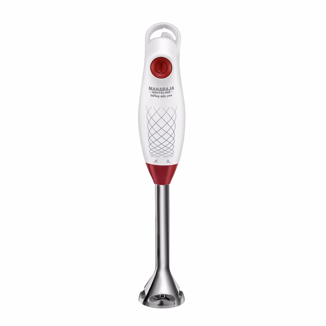 Maharaja Whiteline HB-124 Infiny Mix Pro 175 W Hand Blender?(White, Red)