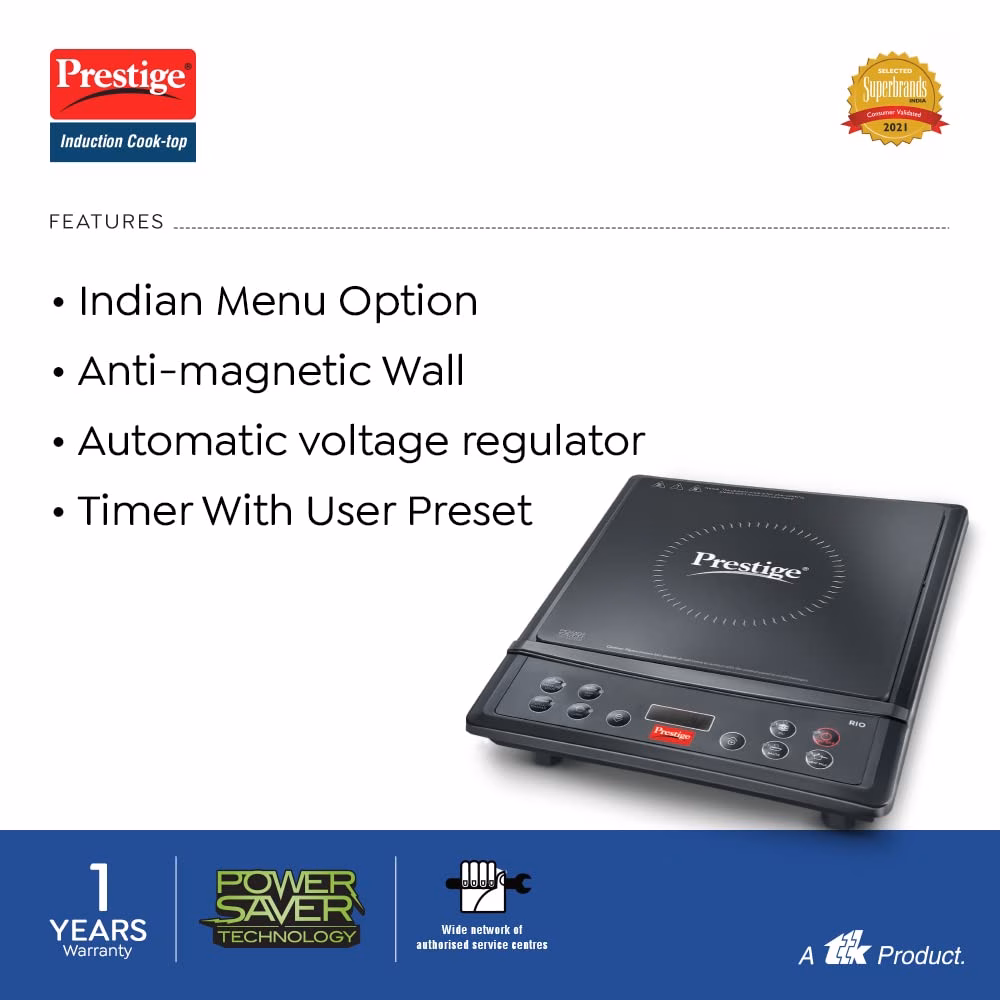 Prestige Rio Induction Cooktop??(Black, Push Button) - Image 3