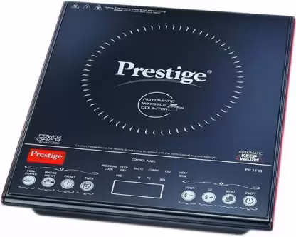 Prestige PIC 3.1 v3 Induction Cooktop  (Black, Push Button)