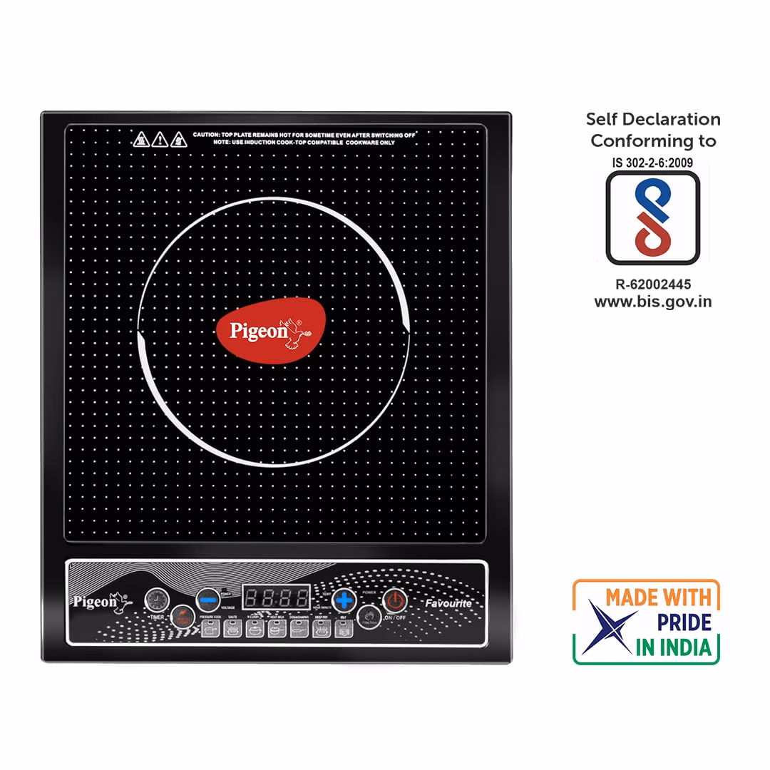 Pigeon Favourite IC 1800 W Induction Cooktop??(Black, Push Button) - Image 4