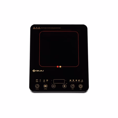 Bajaj 2100 W Majesty Slim High Quality Induction Oven Instant Heat Fully Automatic Induction Cooktop??(Black, Touch Panel)