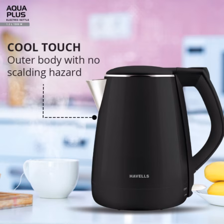 Havells Aqua plus 1500w Electric Kettle??(1.2 L, Black)