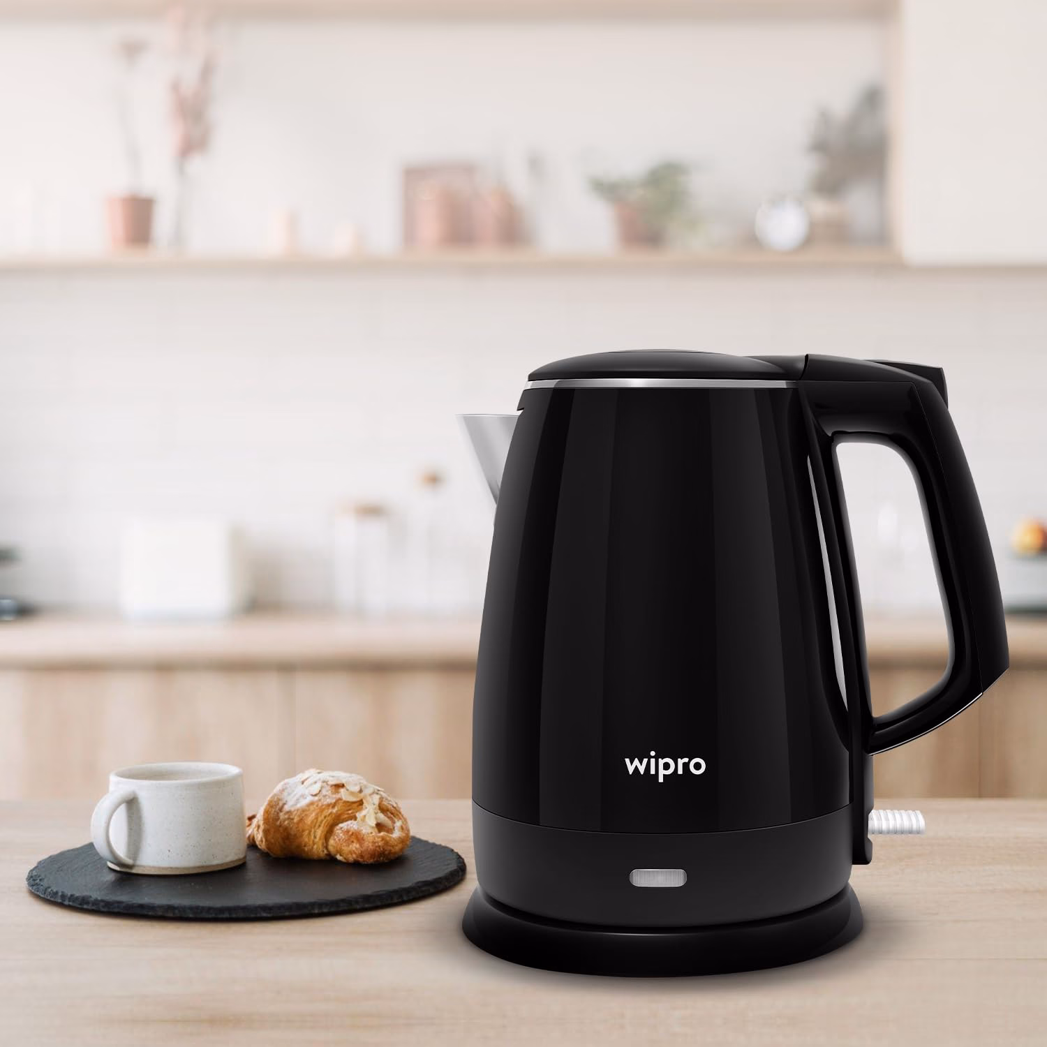 Wipro BK205 Electric Kettle??(1.5 L, Black) - Image 3