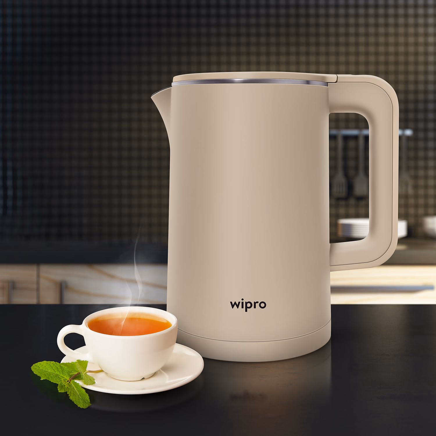 Wipro BK206 Electric Kettle??(1.8 L, Grey) - Image 3