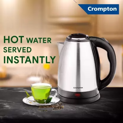 Crompton ACGEK-INSTAHOT Electric Kettle??(1.8 L, Silver, Black) - Image 3