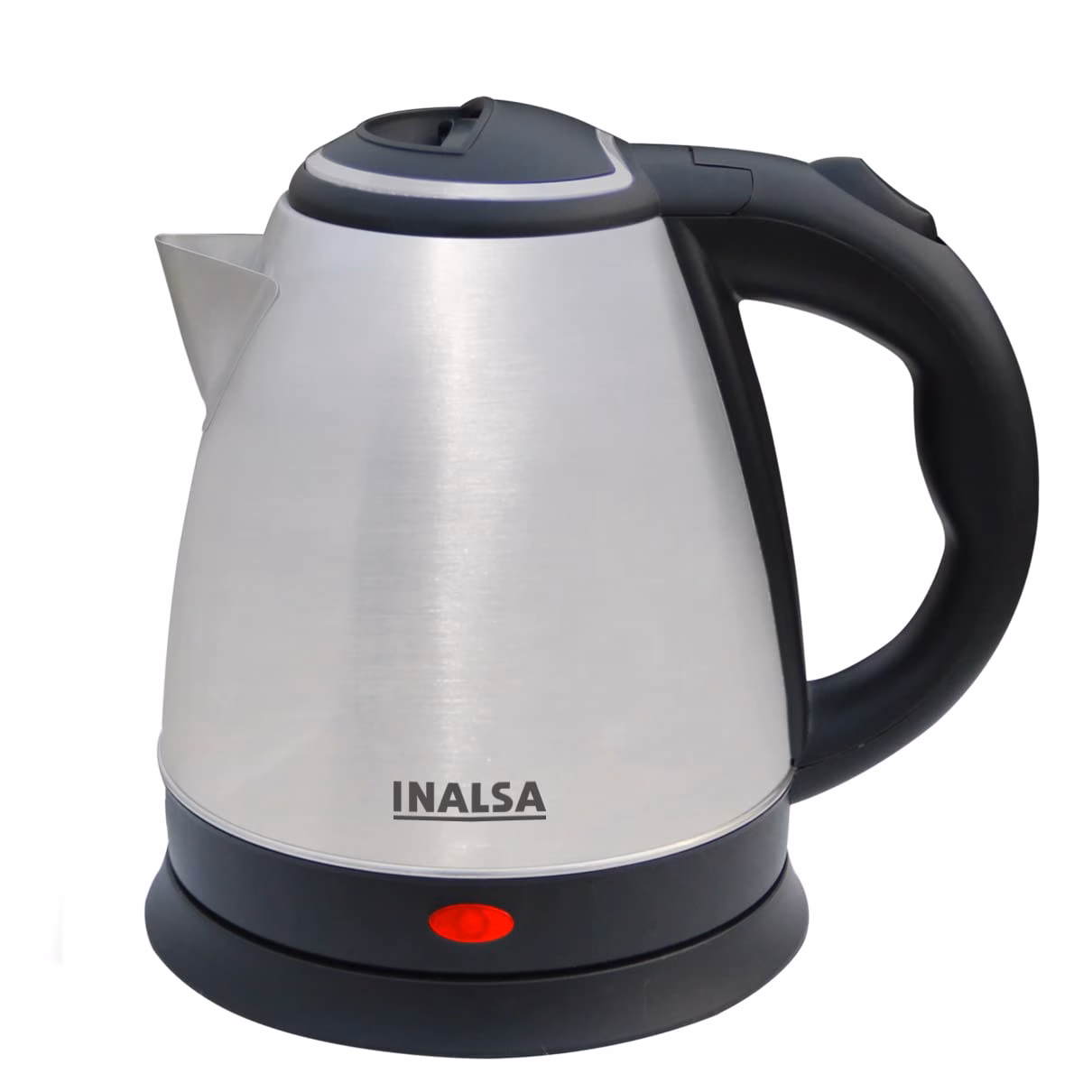 Inalsa Kwik 1.5 Liter with SS Body|Auto Shut Off & Boil Dry Protection |Hot Water Electric Kettle??(1.5 L, Black, Silver)