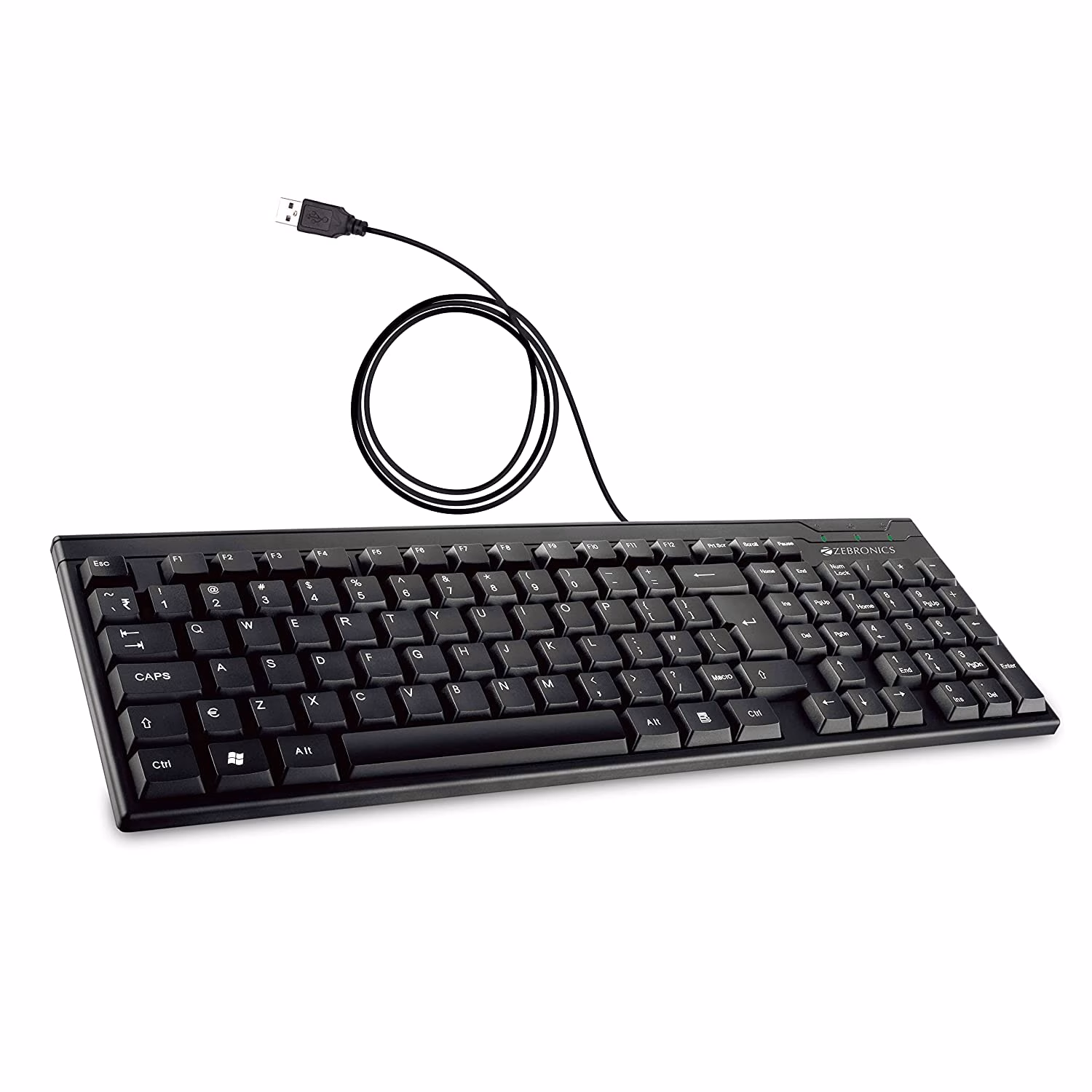 Zebronics K-35 Wired USB Multi-device Keyboard?(Black)