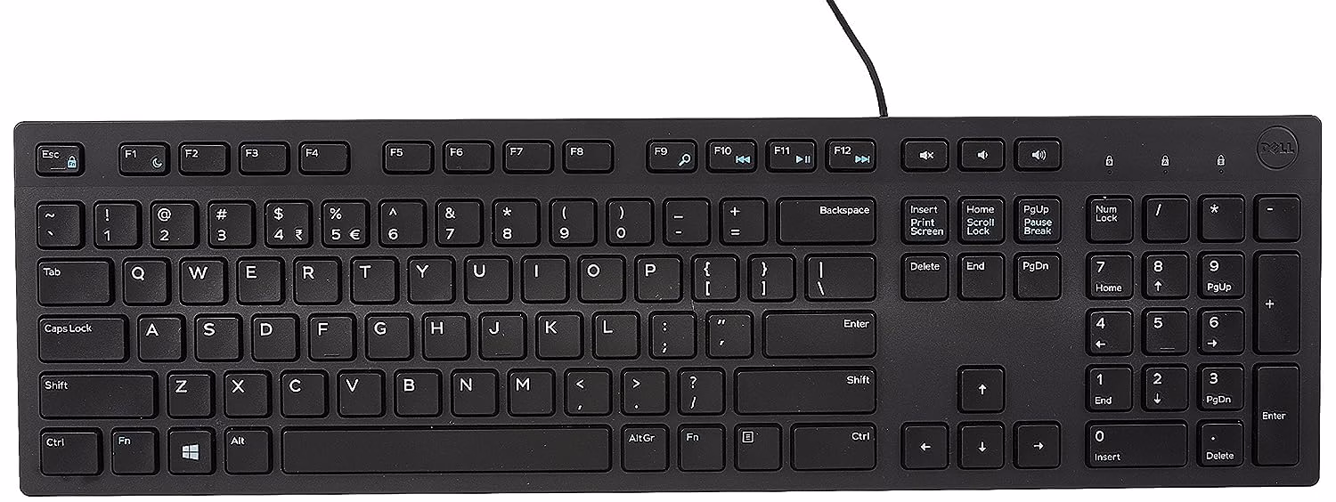 Dell KB 216 Wired USB Desktop Keyboard?(Black)