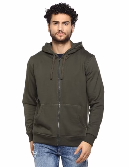 Men's Cotton Hooded Sweatshirt