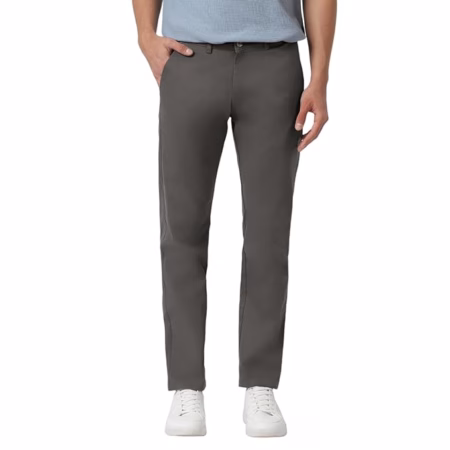 Men's Cotton Casual Chinos Trousers