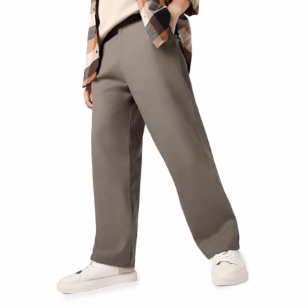 Men's Loose Baggy Grey Trousers