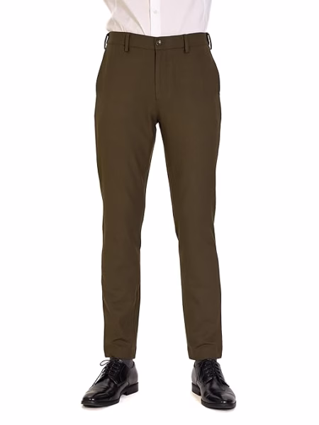 Men Stylish Slim Fit Army Olive Pants