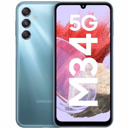 Samsung Galaxy M34 5G (Waterfall Blue, 128 GB)??(8 GB RAM)