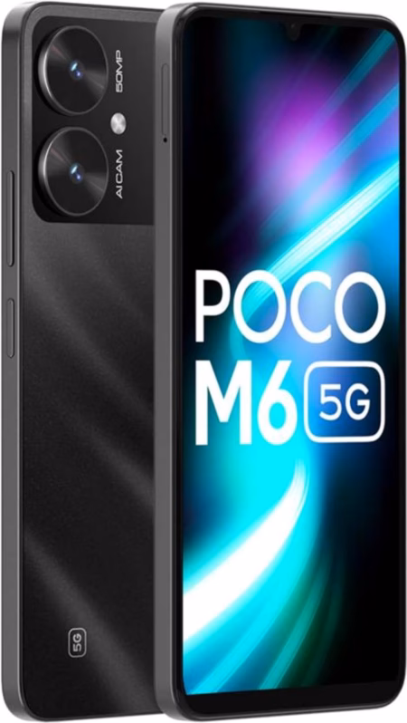 Poco M6 5G (Galactic Black, 128 GB)??(4 GB RAM)