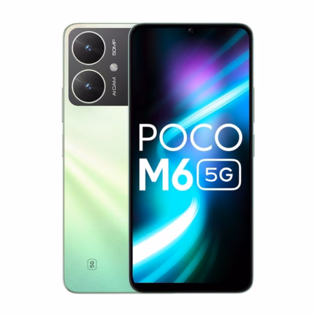 Poco M6 5G (Polaris Green, 128 GB)??(6 GB RAM)