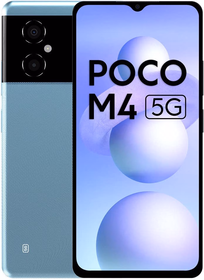 Poco M4 5G (Cool Blue, 64 GB)??(4 GB RAM)