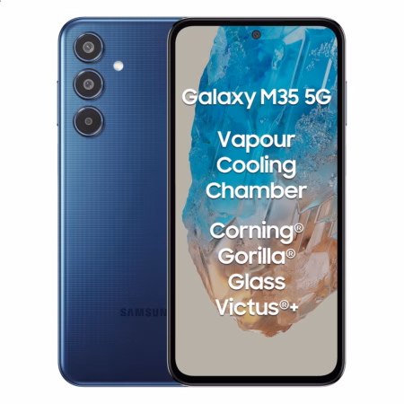 Samsung Galaxy M35 5G (Moonlight Blue, 128 GB)??(6 GB RAM)