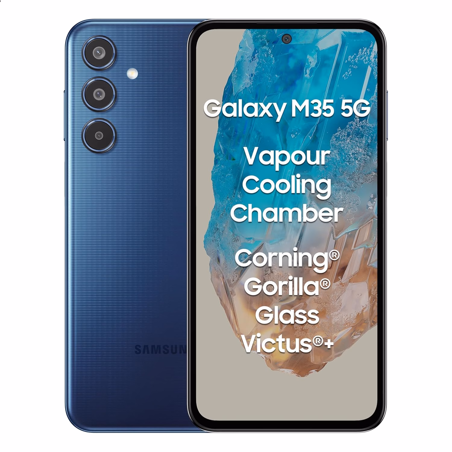 Samsung Galaxy M35 5G (Moonlight Blue, 128 GB)??(6 GB RAM)