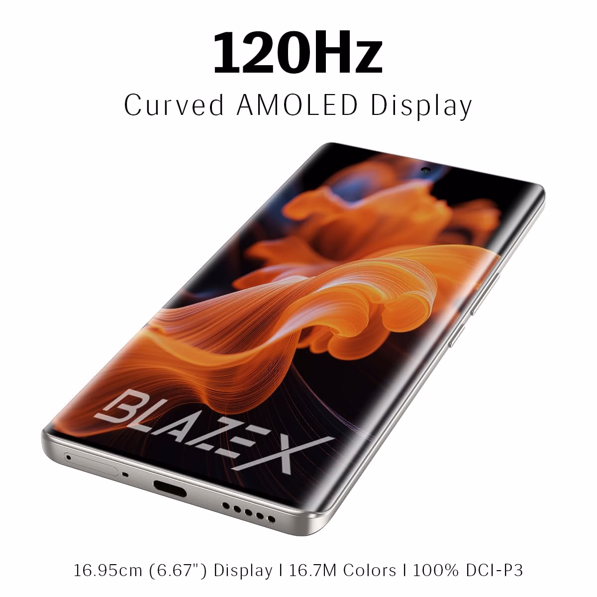 Lava Blaze x (Titanium Grey, 128 GB)??(6 GB RAM) - Image 4