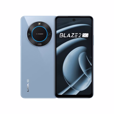 Lava Blaze 2 5G (Glass Blue, 128 GB)??(6 GB RAM)
