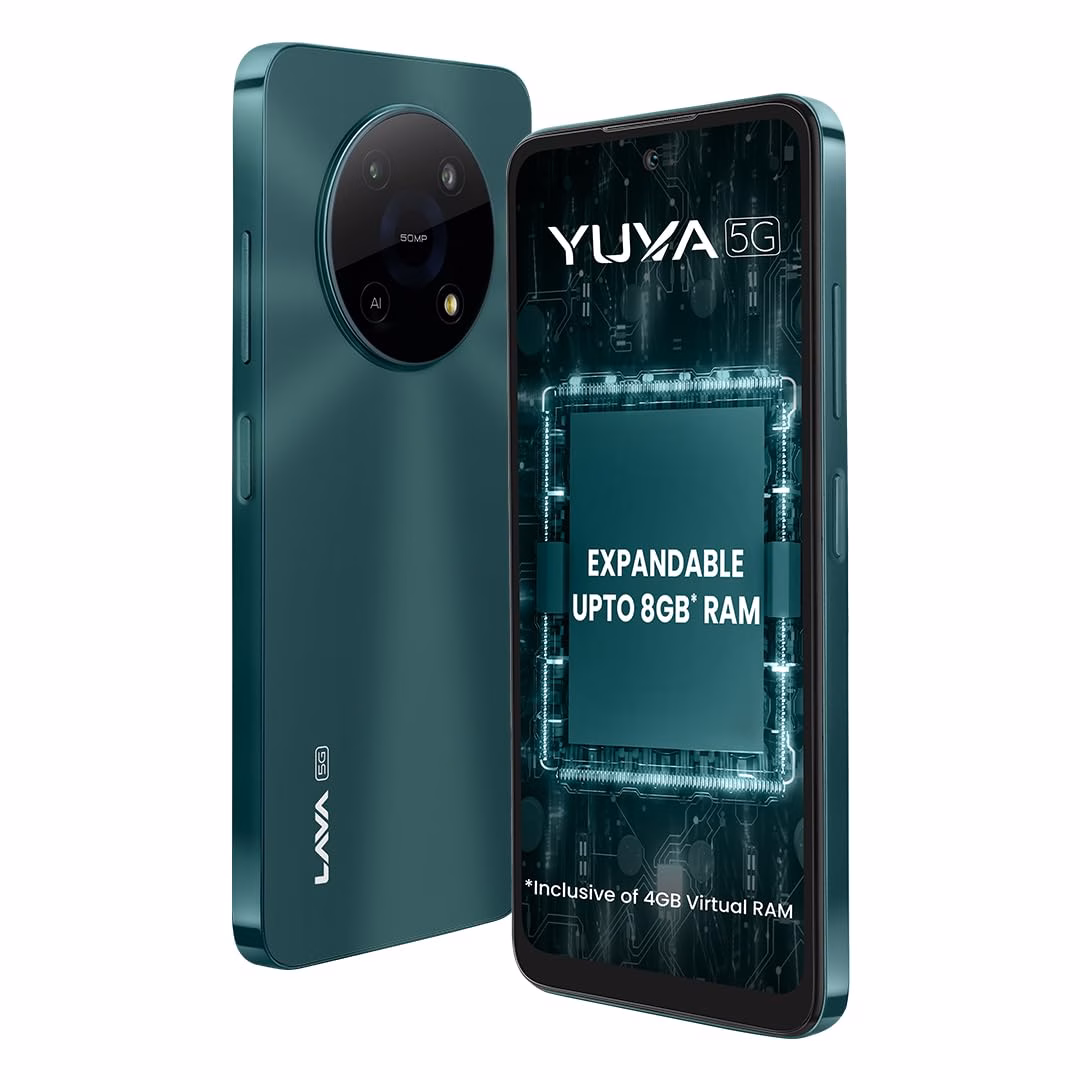 Lava Yuva 5G (Mystic Green, 64 GB)??(4 GB RAM) - Image 4