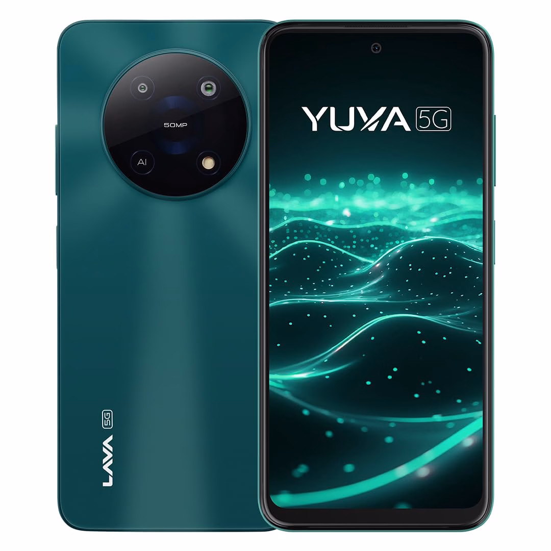 Lava Yuva 5G (Mystic Green, 64 GB)??(4 GB RAM)