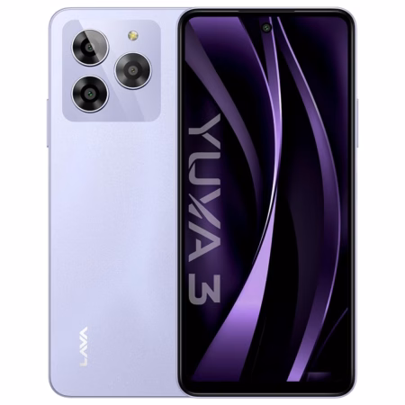 Lava Yuva 3 (Cosmic Lavender, 128 GB)??(4 GB RAM)