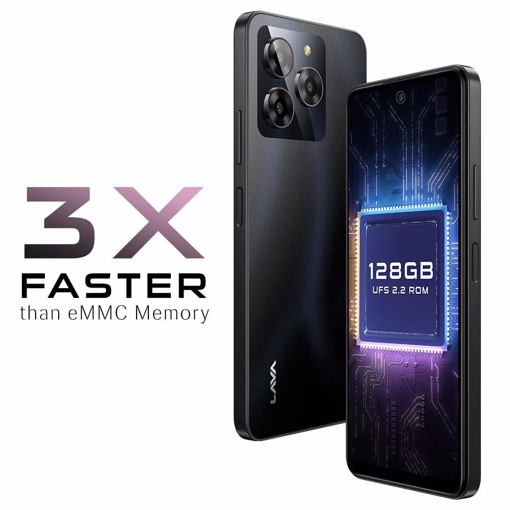 Lava Yuva 3 (Eclipse Black, 128 GB)??(4 GB RAM) - Image 3