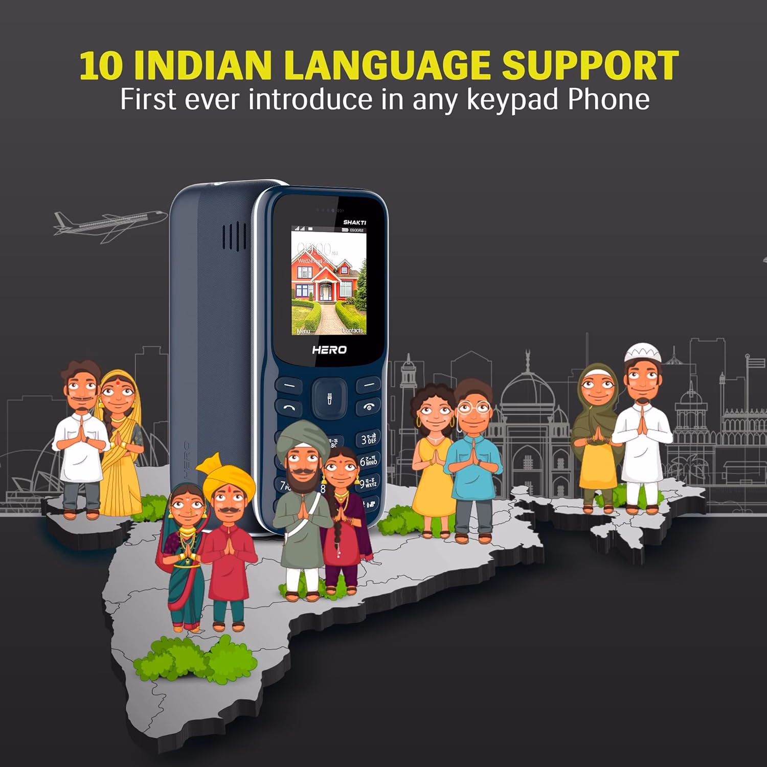 Lava Hero Shakti Keypad (Dark Blue) - Image 4