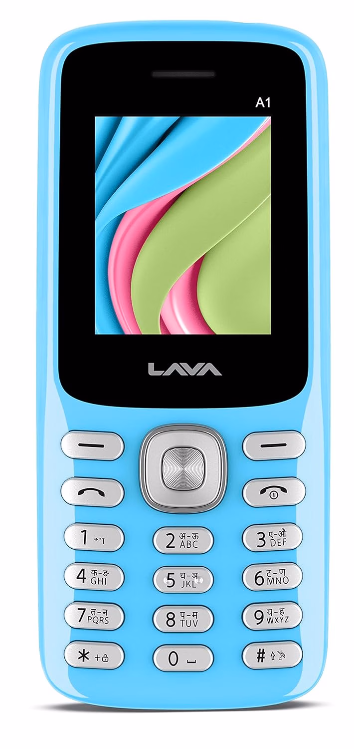 Lava A1 Vibe DS Keypad Phone 32 GB??(Candy Blue)