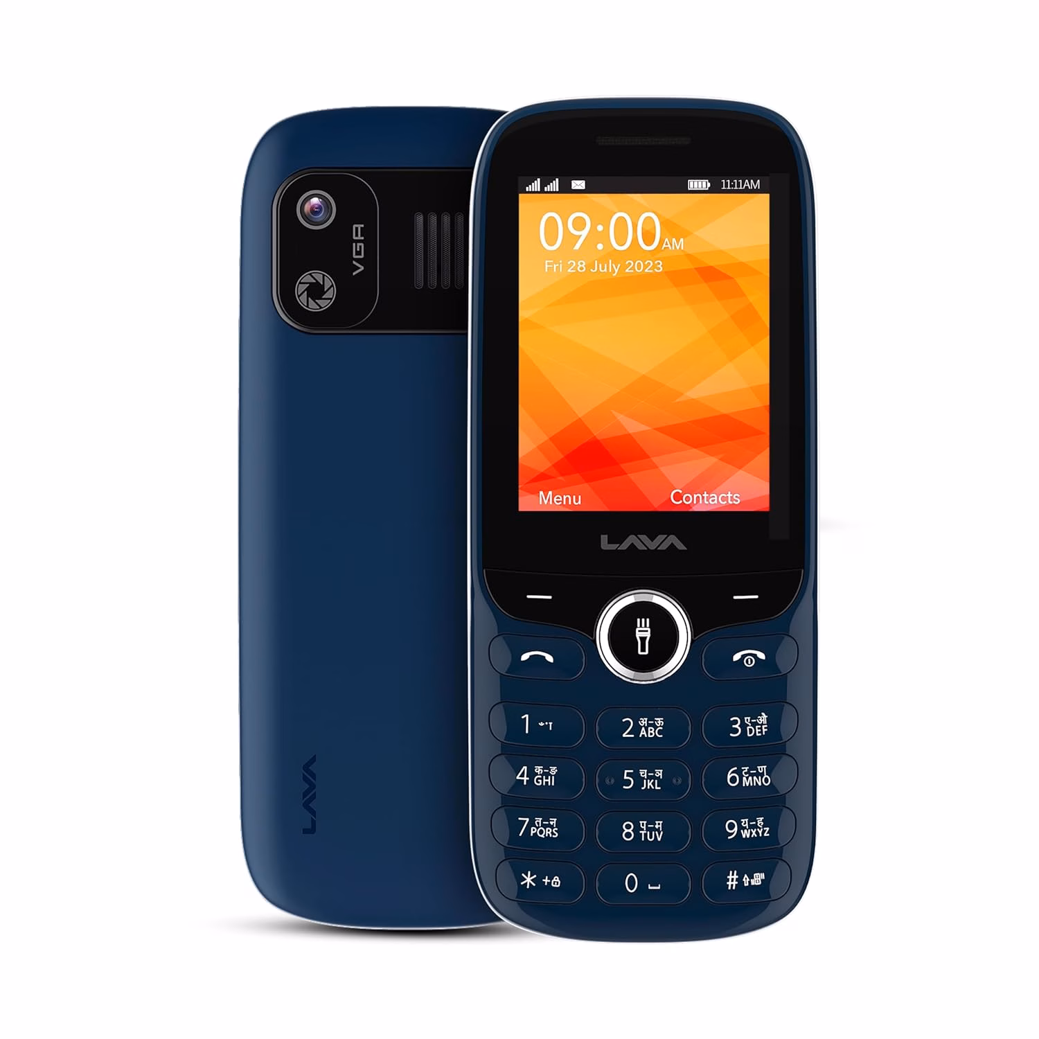 Lava A5 Keypad Mobile 33 GB??(Blue)