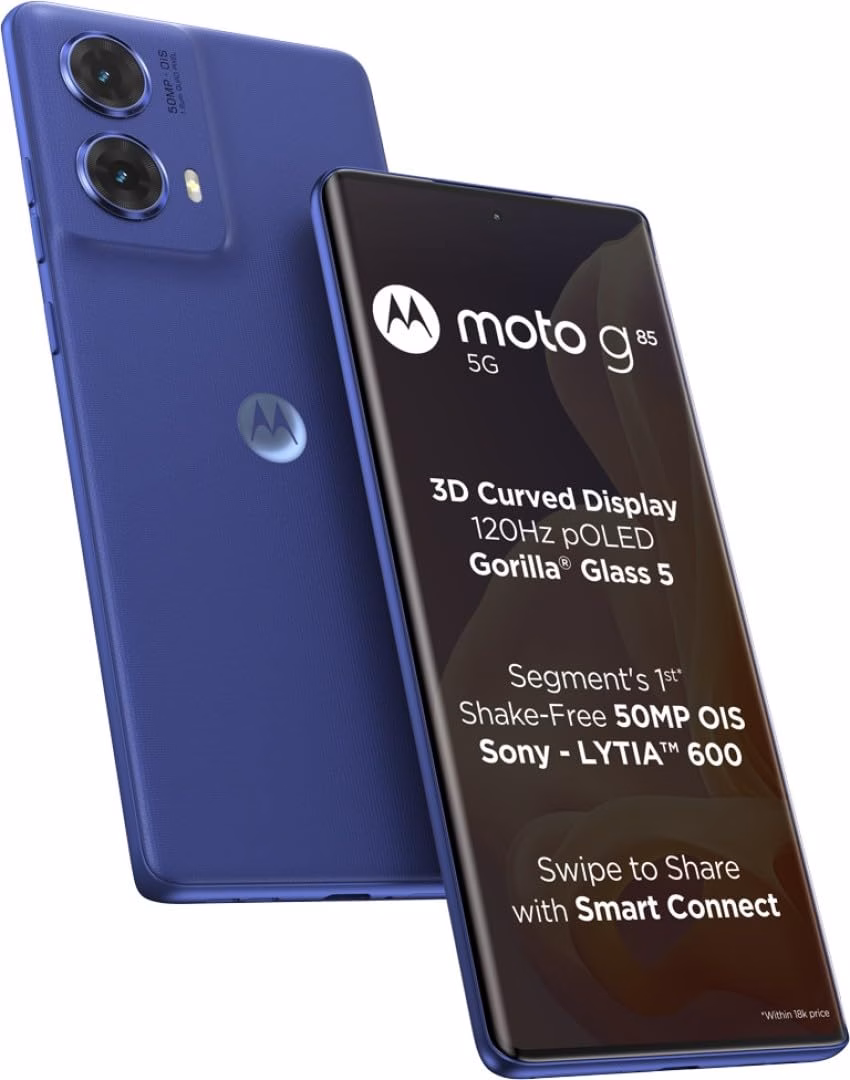 Motorola G85 5G (Cobalt Blue, 128 GB)??(8 GB RAM)