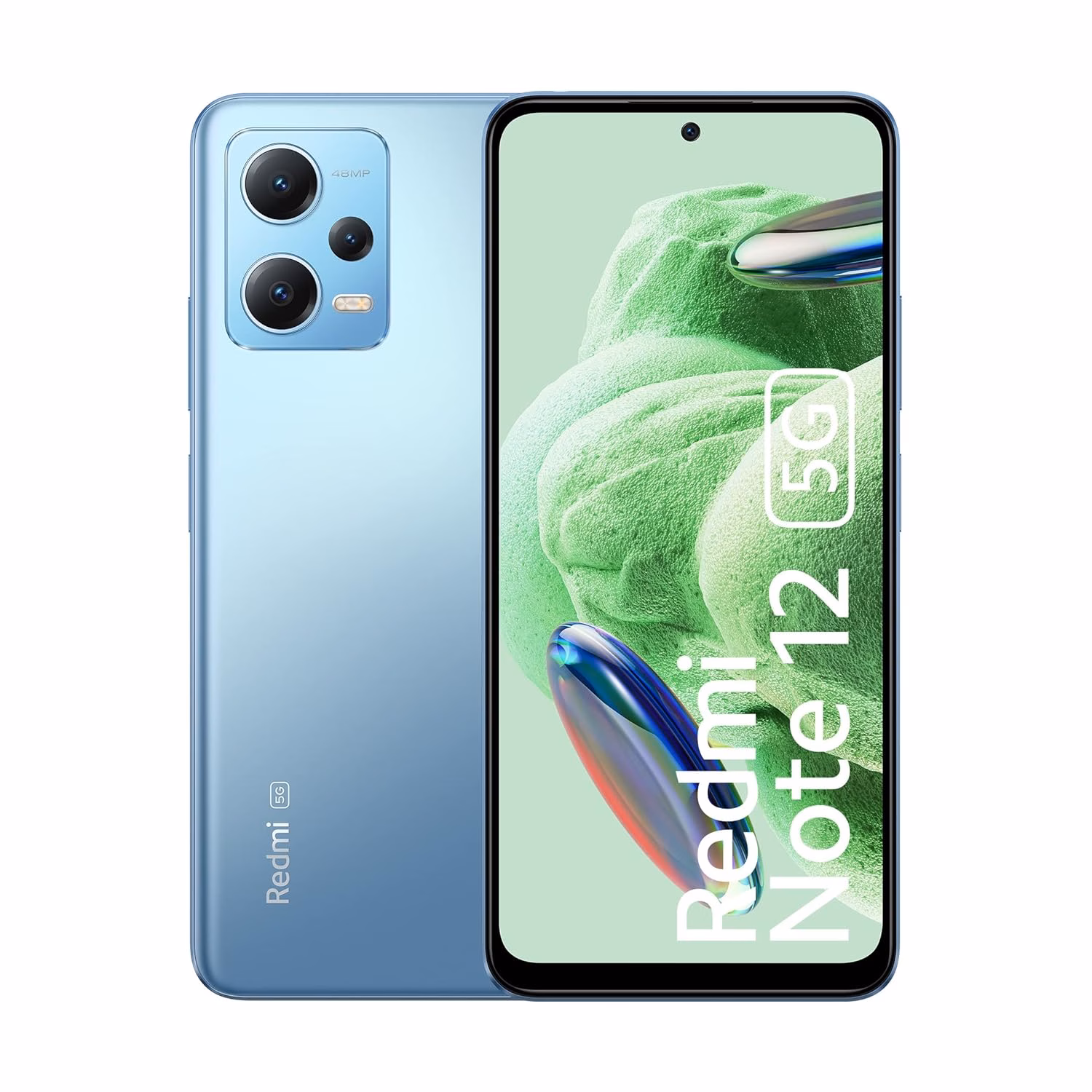 Redmi Note 12 5G (Mystique Blue, 128 GB)??(6 GB RAM)