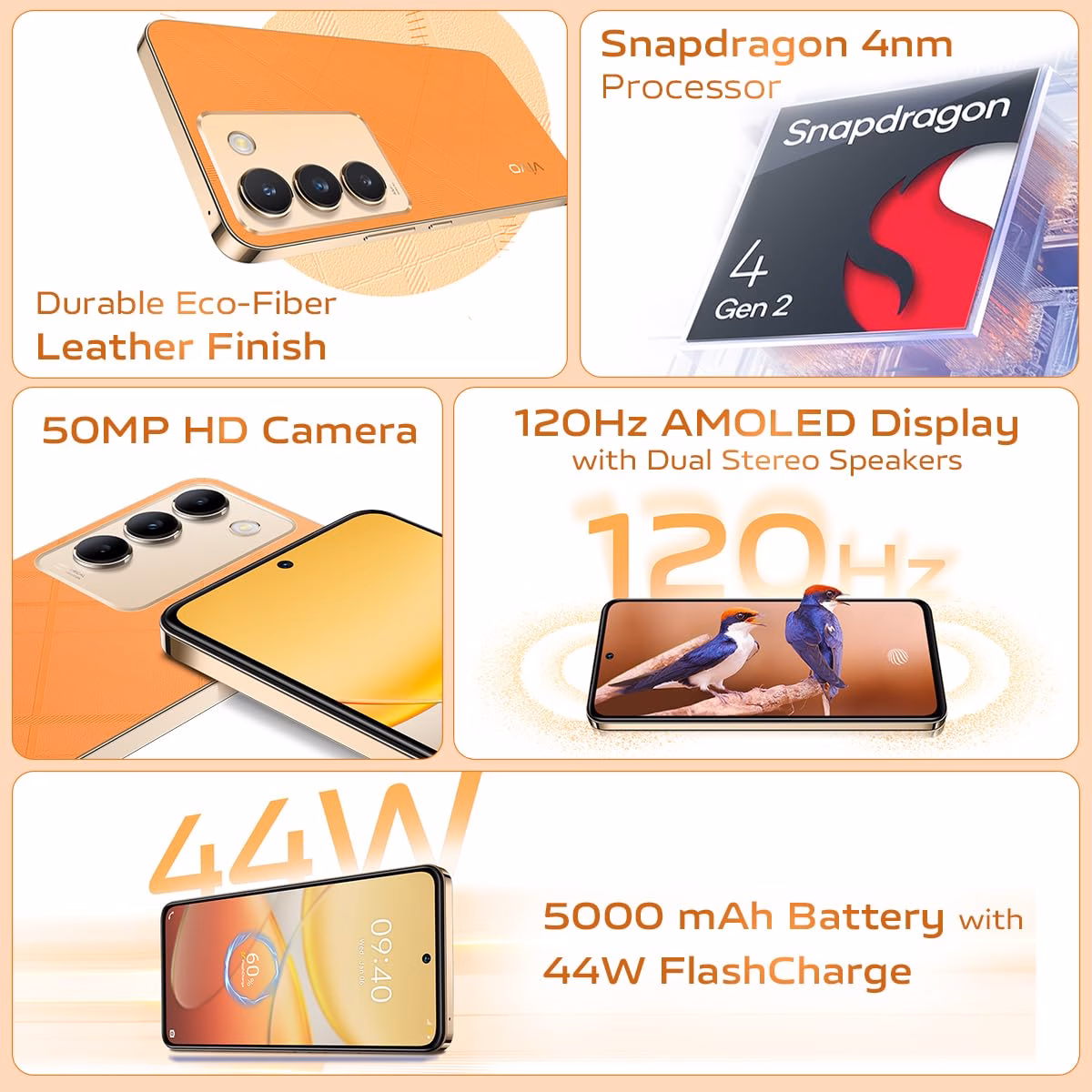 vivo Y200e 5G (Black Diamond, 128 GB)??(6 GB RAM) - Image 4