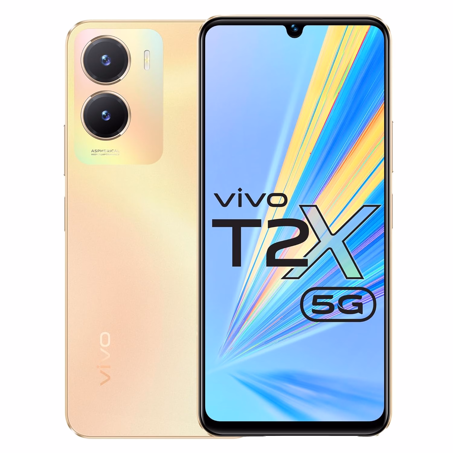 vivo T2x 5G (Aurora Gold, 128 GB)??(8 GB RAM)