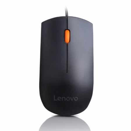 Lenovo KB MICE_BO 300 USB Mouse Wired Optical Mouse??(USB 2.0, Black)