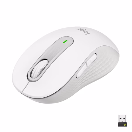 Logitech M650 Silent -Small to Medium Sized Hands Wireless Optical Mouse??(2.4GHz Wireless, Bluetooth, Off White)